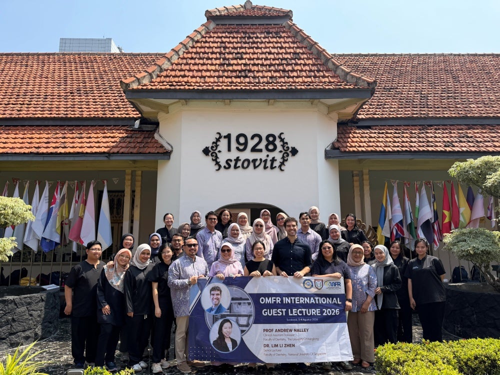 NUS Dentistry and Universitas Airlangga Strengthen Academic Collaboration Through Oral Radiology Education